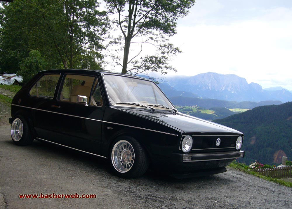 VW Kult pur Der 83er VW Golf 1 GTI Tuning hinterl sst m chtig Eindruck